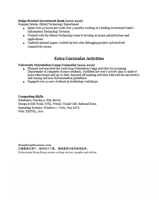 Which microsoft program is used to create a resume